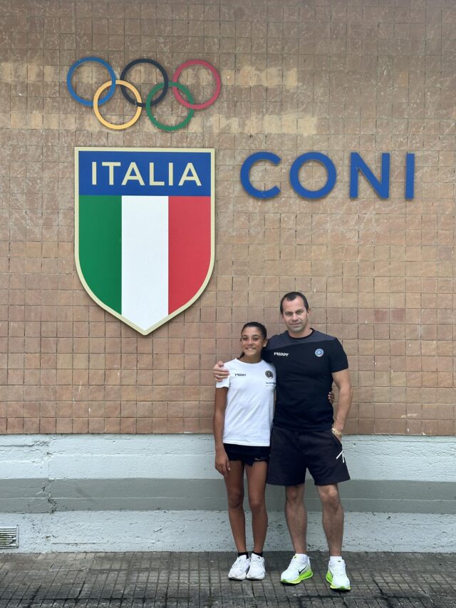 Collegiale della squadra nazionale per la nostra atleta ROG Rebecca Aiello