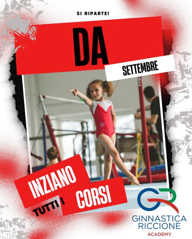 Da Settembre ripartono i corsi!
