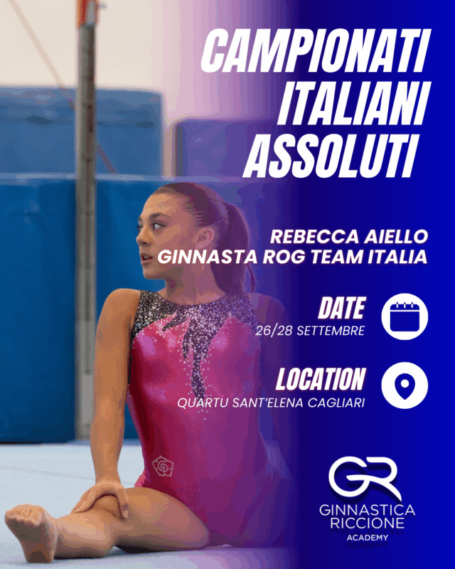 Campionati assoluti per Rebecca Aiello