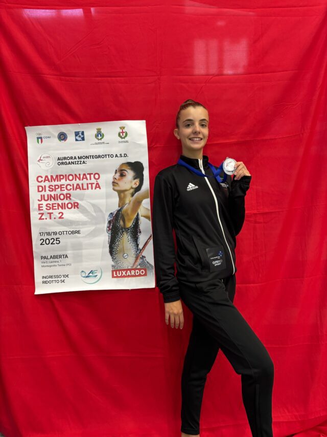 Zona tecnica Campionato di Specialità Gold junior/senior GR – Caterina Magnani