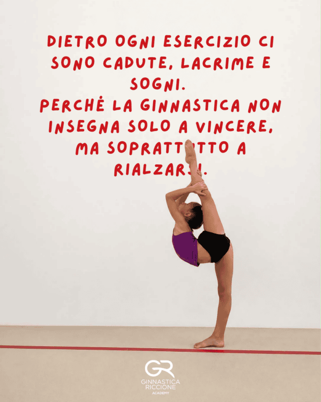 Cadere, rialzarsi, brillare!